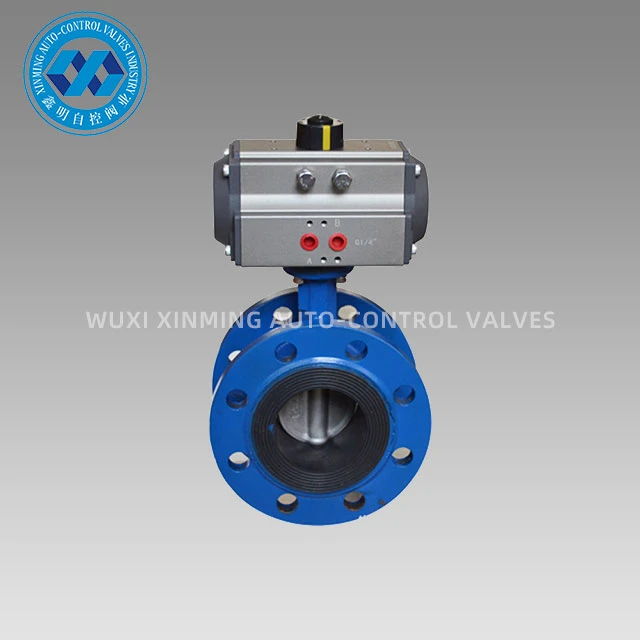 Penggerak Pneumatik Flange Butterfly Vlave