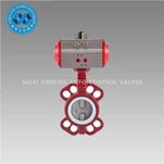 Penumatic Actuator Wafer Besi Mulur Injap Rama-rama