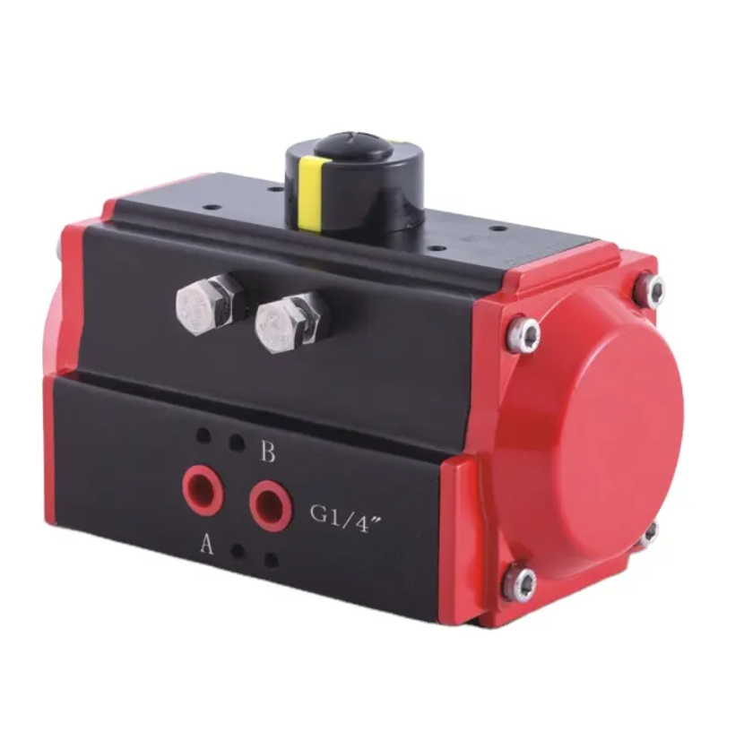 Single Acting Pneumatic Rotary Actuators Factory SIL3 CE ATEX