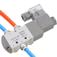 Kawalan Aliran Ketepatan Borong Solenoid Injap Solenoid dengan Aksesori