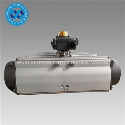 Penggerak Pneumatik Rak Dan Pinion