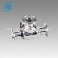 TEE Platform Tinggi Keluli tahan karat TL-Type Pneumatic Ball Valve