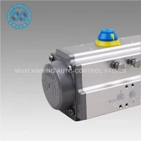Penggerak Pneumatik Valve RT/AT/DA52 Mekanisme Silinder Kepala Injap Bola Bola Bola