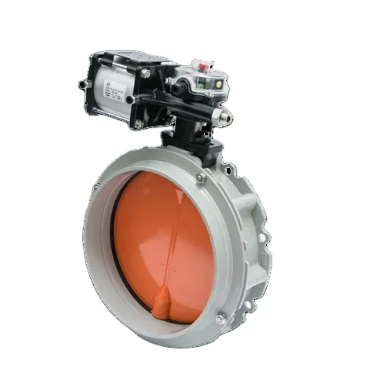 Wafer Hygienic Grade Actuator Pneumatic Butterfly Valve